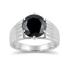 2.65 Ct. Moissanite Round Cut Ring 925 Sterling Silver Women Fine Jewelry