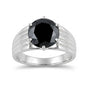 2.65 Ct. Moissanite Round Cut Ring 925 Sterling Silver Women Fine Jewelry