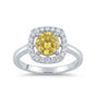 Citrine Round Cut Ring 2.65 Ct. 925 Sterling Silver Gift for Her Women