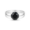 Moissanite Round Cut 3.65 Ct. Gemstone Ring 925 Sterling Silver Women Gift