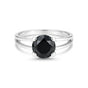 Moissanite Round Cut 3.65 Ct. Gemstone Ring 925 Sterling Silver Women Gift