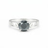 Moissanite Round Cut 4.82 Ct. Gemstone Ring 925 Sterling Silver Women Gift