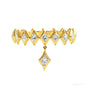 IGI Certified 0.15 Ct. Natural Diamond Earrings in 18K Gold For women