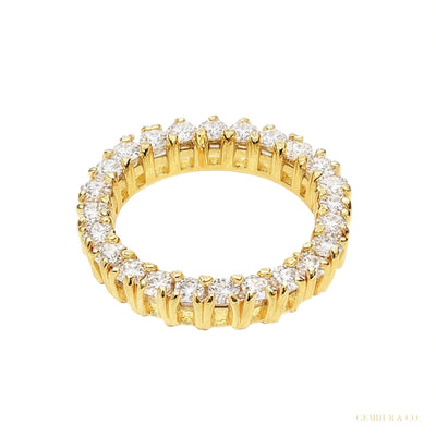 IGI Certified 0.48 Ct. Diamond Stud Earrings in 18K Yellow Gold for Women