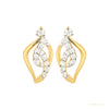 Natural Diamond IGI Certified 0.29 Ct. 18K Gold Earrings for Women Trendy – white background main image