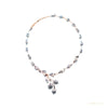 Natural Diamond Necklace Set with Earrings 18K Yellow Gold 1.60 Ct IGI Certified – white background main image