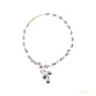 Natural Diamond Necklace Set with Earrings 18K Yellow Gold 1.60 Ct IGI Certified