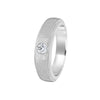 Classic Solitaire Platinum Ring For Men - 950Pt Platinum - GEMHUB & CO.