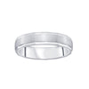Classic Platinum Finger Ring For Men - Image 2 - GEMHUB & CO.