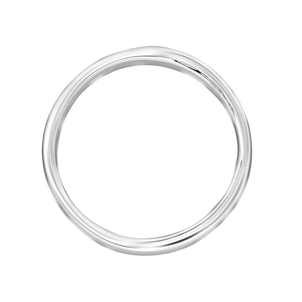 Classic Platinum Ring For Men - Image 3 - GEMHUB & CO.