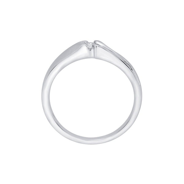 Simple Diamond Finger Ring for Men - Image 3 - GEMHUB & CO.