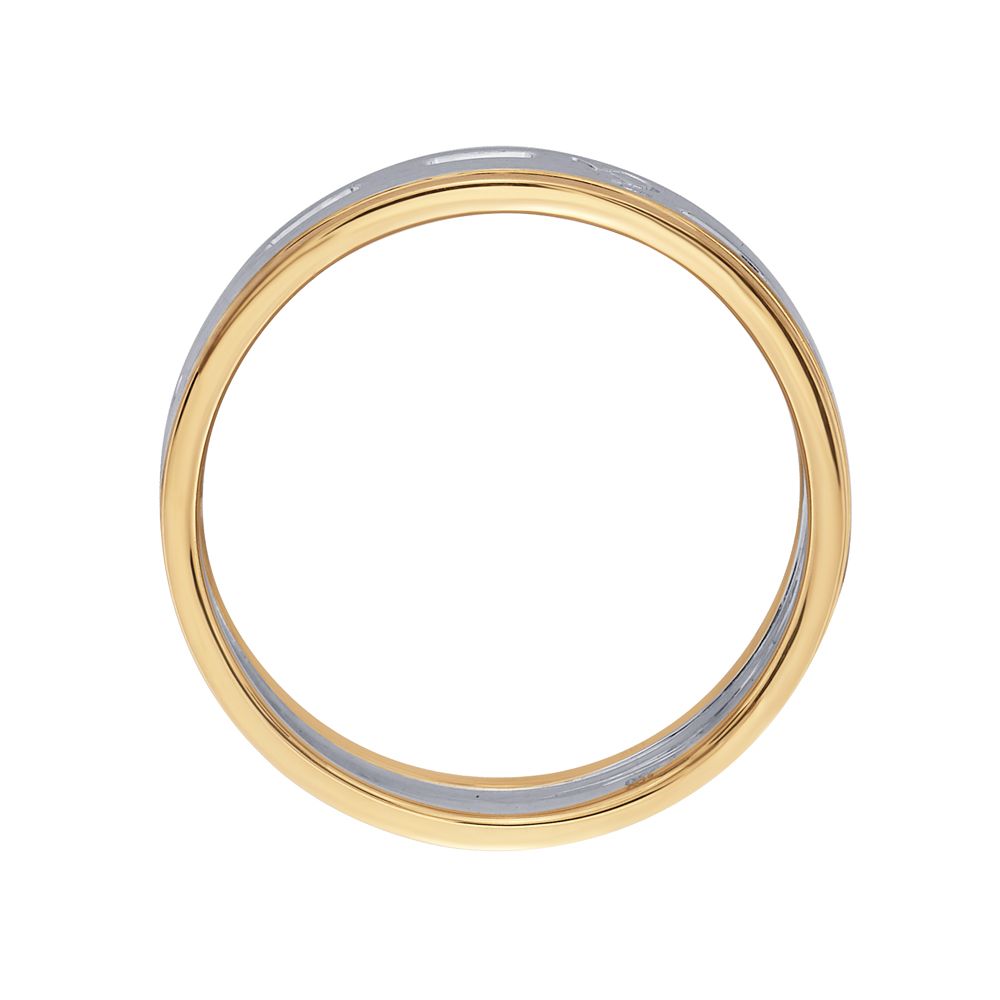 Textured Platinum Men's Ring - Image 3 - GEMHUB & CO.