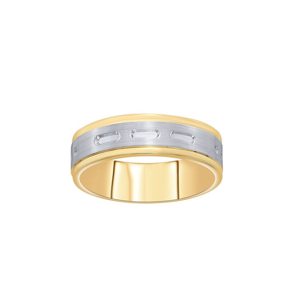 Elegant Men's Finger Ring in Platinum - Image 2 - GEMHUB & CO.