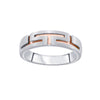 Unique Men's Finger Ring in Platinum - Image 2 - GEMHUB & CO.