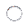 Unique Men's Finger Ring in Platinum - Image 3 - GEMHUB & CO.