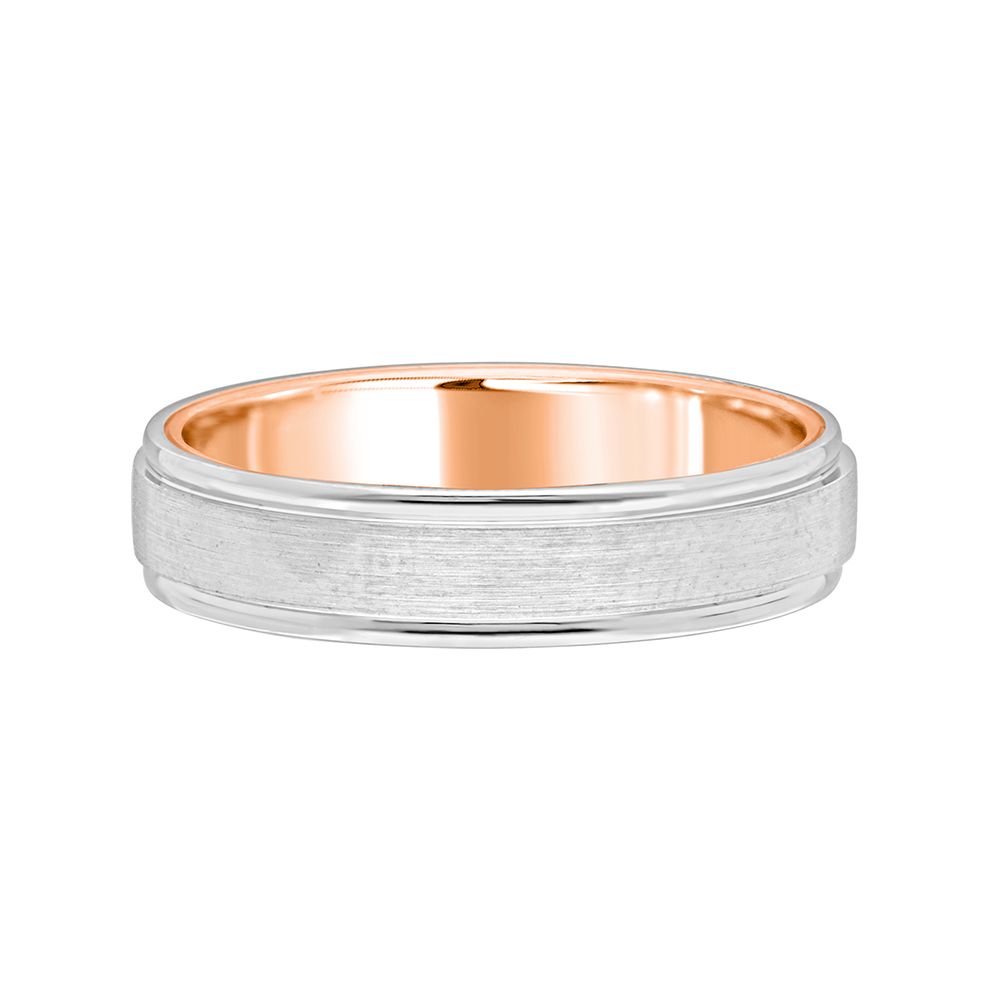 Abstract Platinum Ring For Men - Image 2 - GEMHUB & CO.