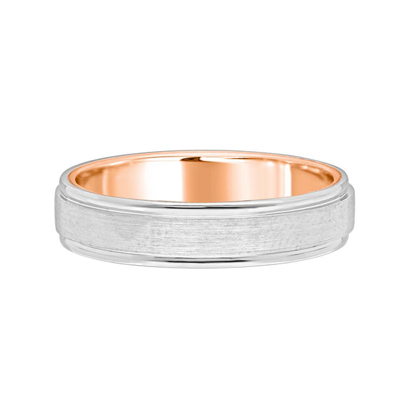 Abstract Platinum Ring For Men - Image 2 - GEMHUB & CO.