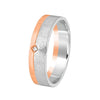 Sleek Diamond Finger Ring For Men - 950Pt Platinum - GEMHUB & CO.
