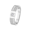 Dynamic Diamond Finger Ring For Men - 950Pt Platinum - GEMHUB & CO.