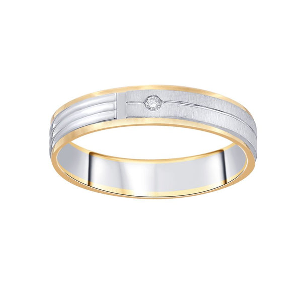 Dazzling Diamond and Platinum Men's Finger Ring - Image 2 - GEMHUB & CO.