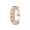 Urbane Platinum Ring for Men - 950Pt Platinum - GEMHUB & CO.