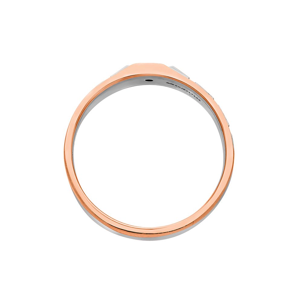 Urbane Platinum Ring for Men - Image 3 - GEMHUB & CO.