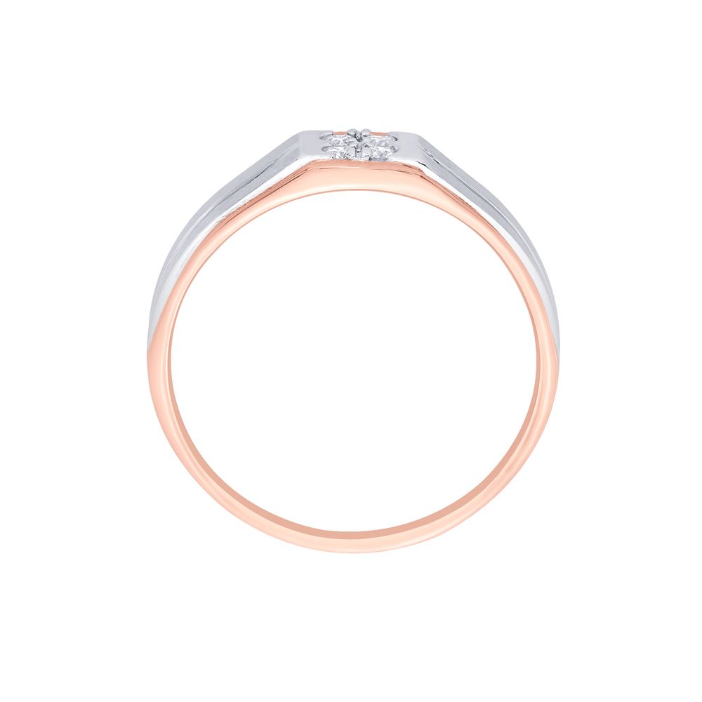 Men's Contemporary Diamond Finger Ring - Image 3 - GEMHUB & CO.