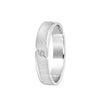 Elegant Platinum Men's Finger Ring - 950Pt Platinum - GEMHUB & CO.