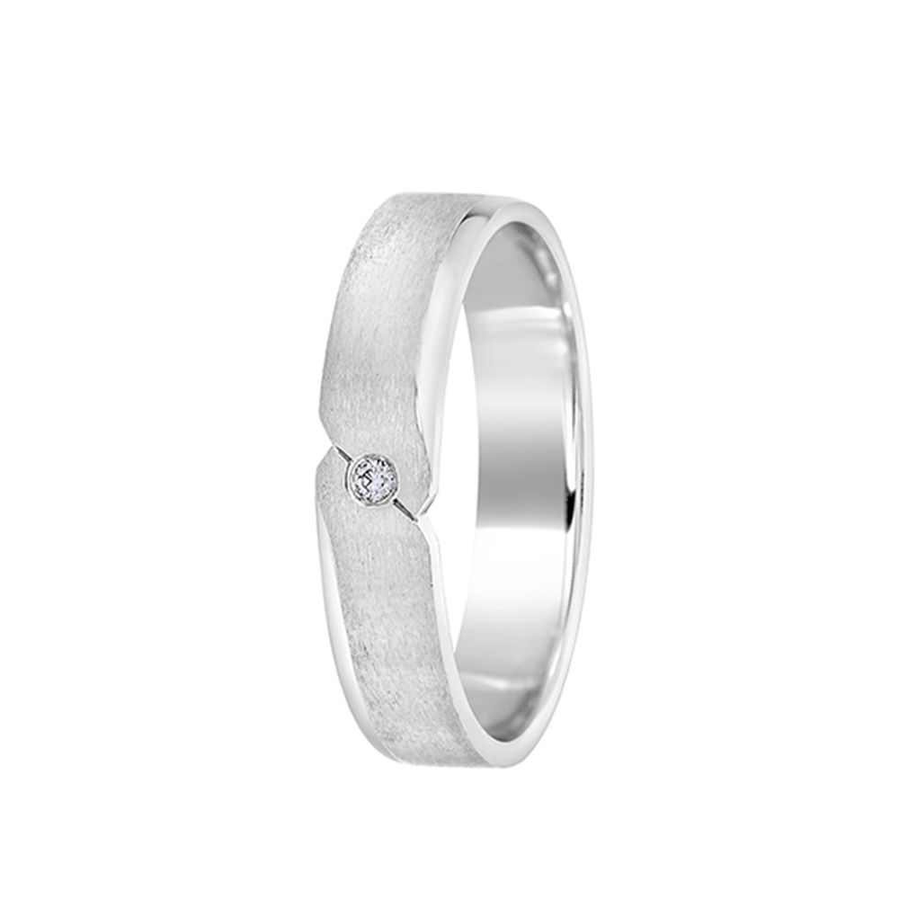 Elegant Platinum Men's Finger Ring - 950Pt Platinum - GEMHUB & CO.