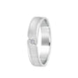 Elegant Platinum Men's Finger Ring