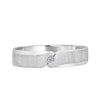 Elegant Platinum Men's Finger Ring - Image 2 - GEMHUB & CO.