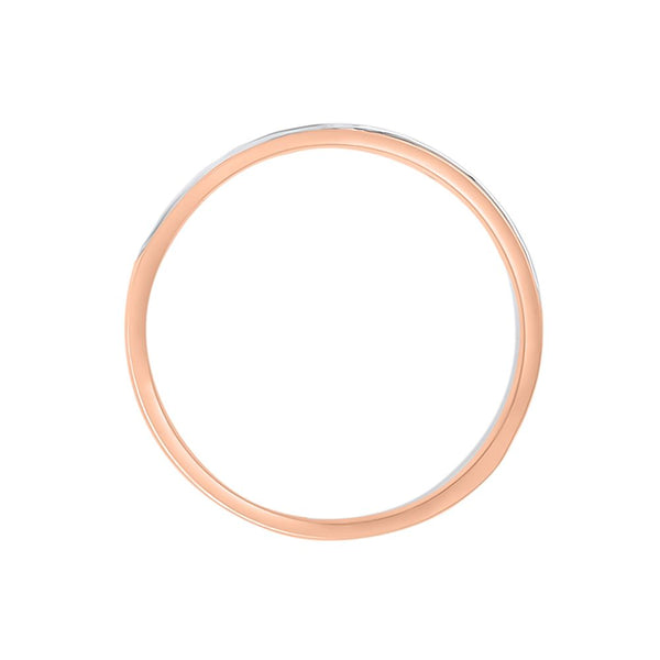 Sturdy Dual Metal Platinum Ring For Men - Image 3 - GEMHUB & CO.