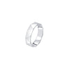 Textured Men's Platinum Ring - Image 3 - GEMHUB & CO.