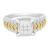 Dazzling Men's Platinum and Diamond Ring - Image 2 - GEMHUB & CO.