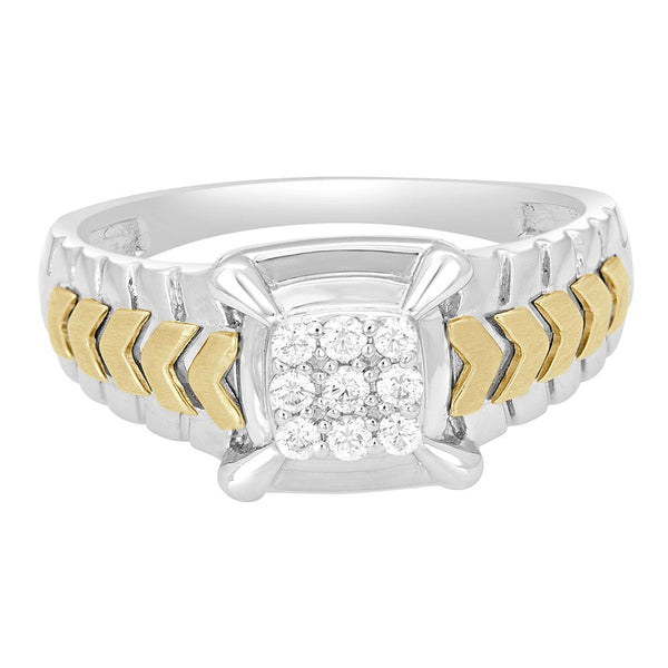 Dazzling Men's Platinum and Diamond Ring - Image 2 - GEMHUB & CO.