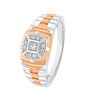 Vintage Design Diamond Ring For Men - 950Pt Platinum - GEMHUB & CO.