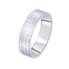 Classic Men's Ring in Platinum - 950Pt Platinum - GEMHUB & CO.