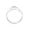 Square Diamond Ring for Men in Platinum - Image 3 - GEMHUB & CO.
