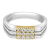 Well Crafted Men's Square Ring - Image 2 - GEMHUB & CO.