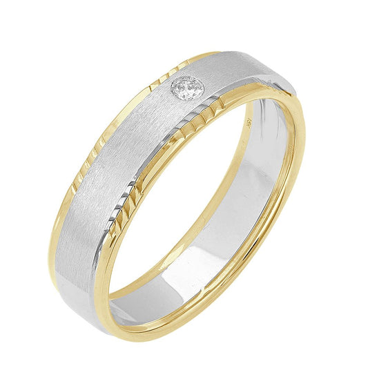 Elegant Finger Ring in Platinum for Men - 950Pt Platinum - GEMHUB & CO.