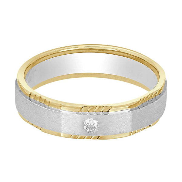 Elegant Finger Ring in Platinum for Men - Image 2 - GEMHUB & CO.
