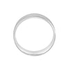 Square Textured Platinum Band for Men - Image 2 - GEMHUB & CO.