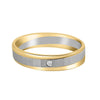 Charming Men's Finger Ring in Platinum - Image 2 - GEMHUB & CO.