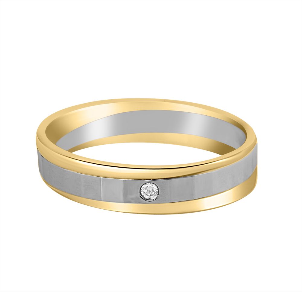 Charming Men's Finger Ring in Platinum - Image 2 - GEMHUB & CO.