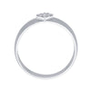 Textured Diamond and Platinum Ring for Men - Image 3 - GEMHUB & CO.