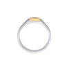 Versatile Platinum and Rose Gold Men's Finger Ring - Image 3 - GEMHUB & CO.