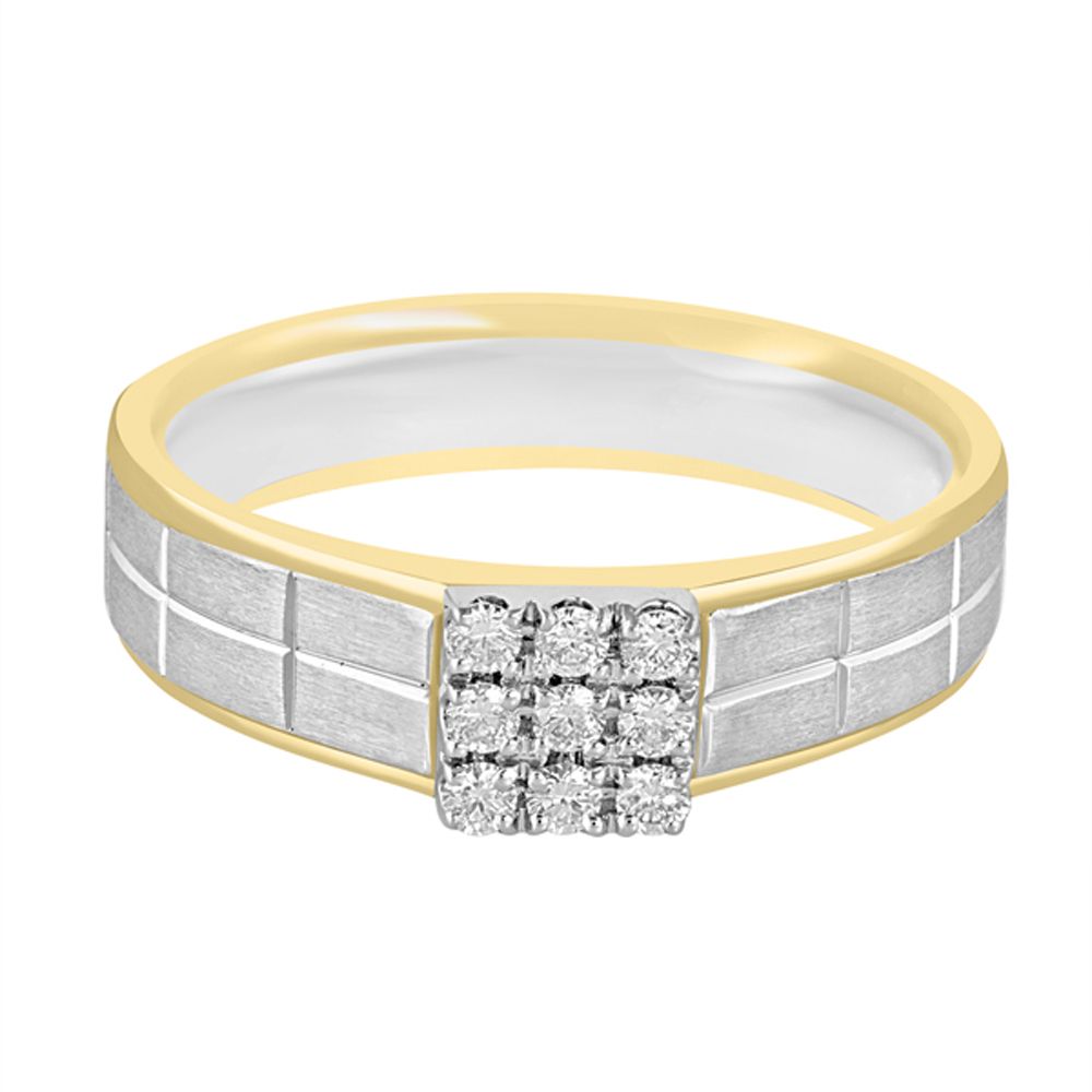 Attractive Diamond Men's Finger Ring - Image 2 - GEMHUB & CO.