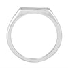 Bejewelled Platinum Men's Finger Ring - Image 3 - GEMHUB & CO.