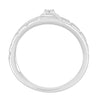Diamond Finger Ring for Men in Platinum - Image 3 - GEMHUB & CO.