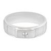 Aesthetic Men's Platinum Diamond Ring - Image 2 - GEMHUB & CO.